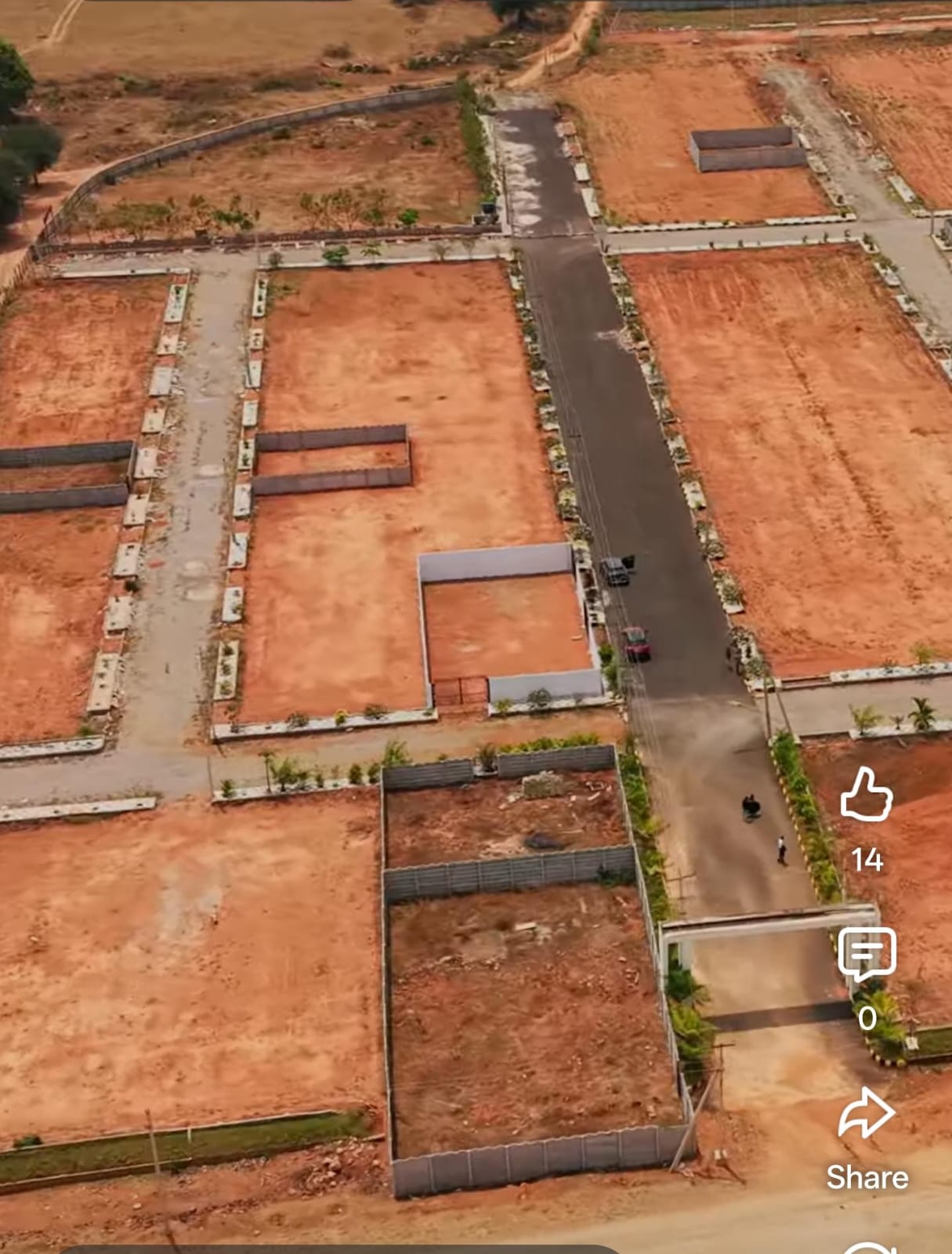1319 sqft plot in Nazdik Singaram