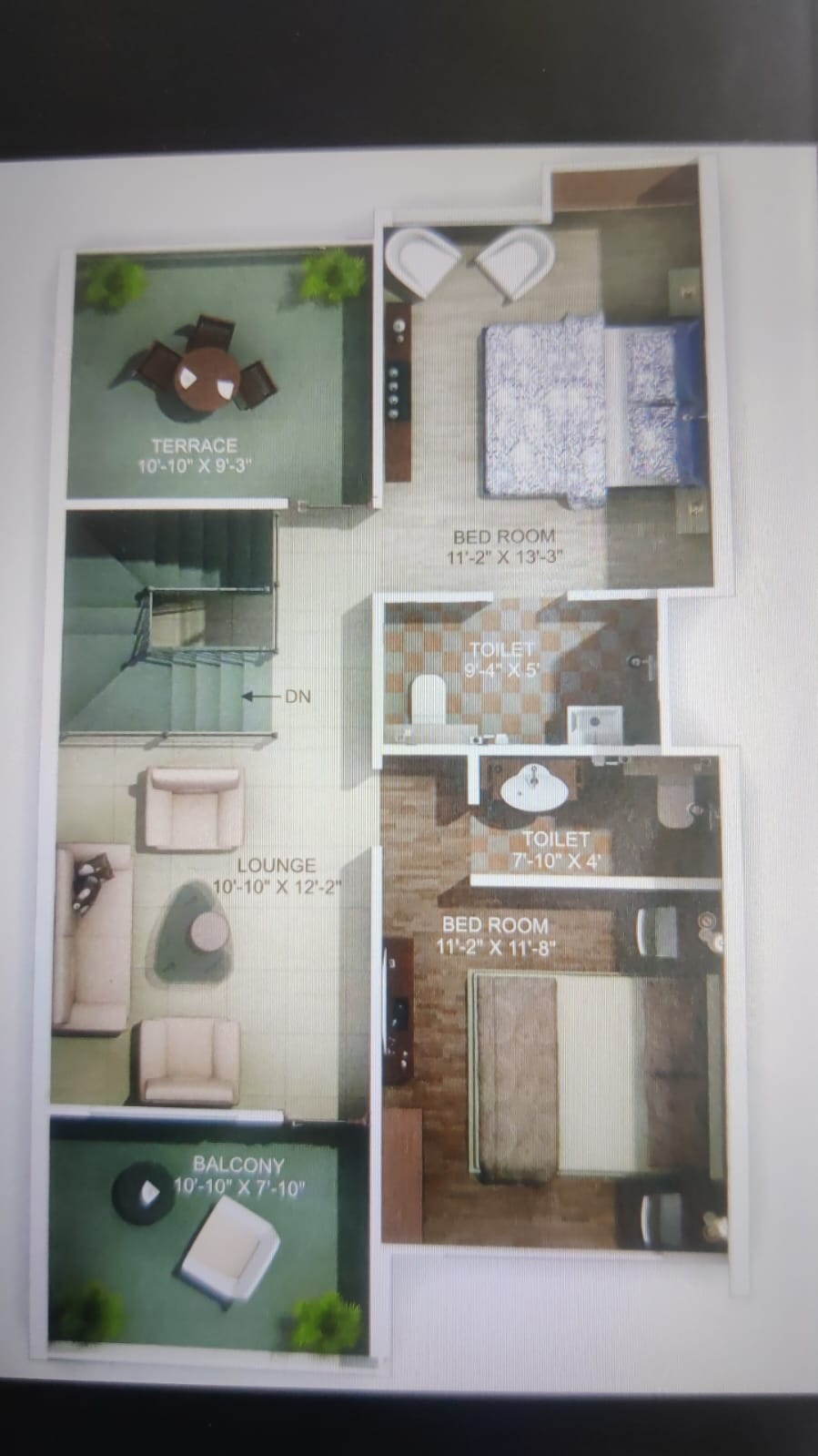 3 BHK house in Indus Towne, Bhopal